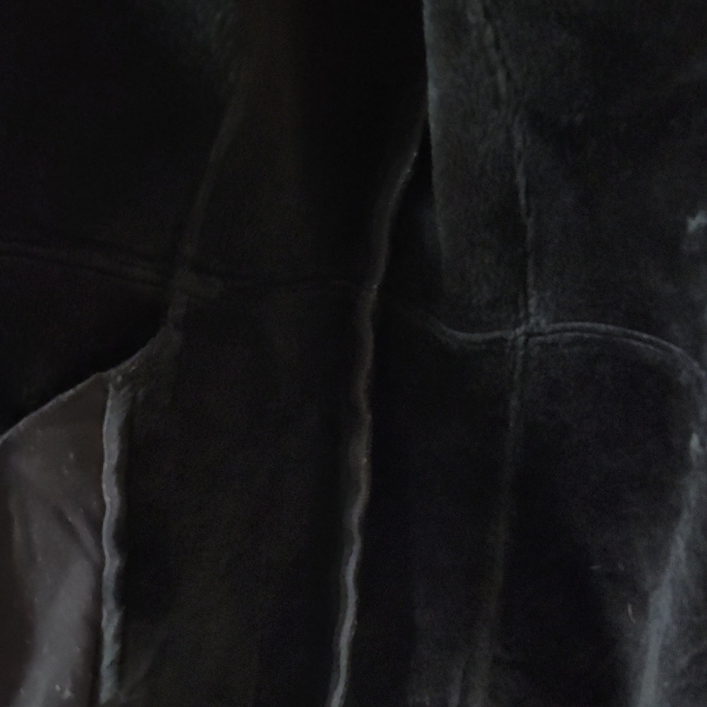 Style & Co Black Pea Coat with Notched Lapel - Picture 9 of 14